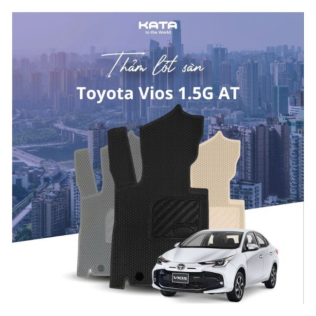 Thảm Lót Sàn Ô Tô Toyota Vios 1.5G AT 2024